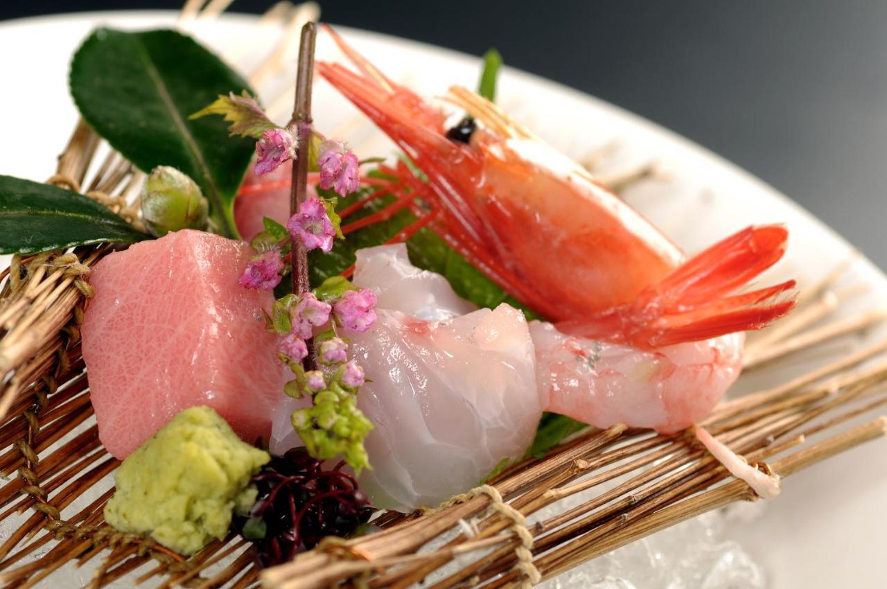 金泽白鸟路饭店 山乐酒店 外观 照片 A sashimi platter